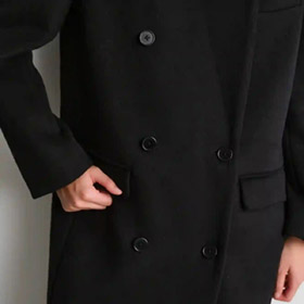 Levey Coat Black SECOND FEMALE - bild 3