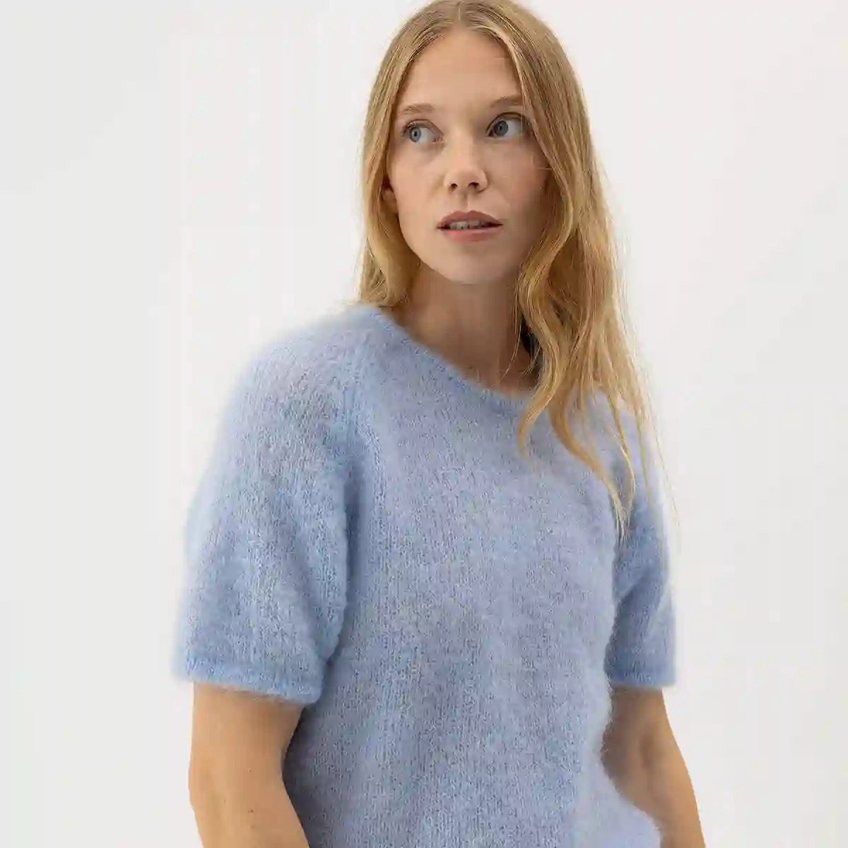 LilianTop Light Blue HOLEBROOK - bild 3