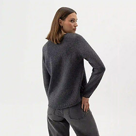 Linda Crew Dark Grey Mel HOLEBROOK - bild 2