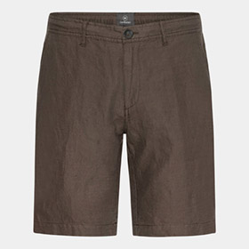 Linen Mixed Shorts Cocolate LESS WORRIES - bild 3