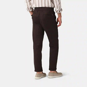 Linen Pants chocolate LESS WORRIES - bild 2