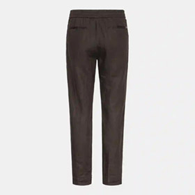 Linen Pants chocolate LESS WORRIES - bild 4