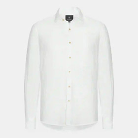 Linen Shirt Offwhite LESS WORRIS - bild 3