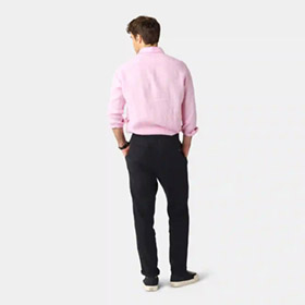 Linen Shirt Pink LESS WORRIES - bild 2