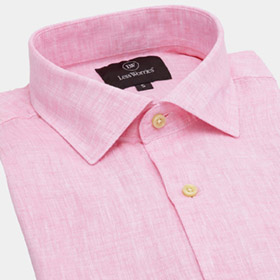 Linen Shirt Pink LESS WORRIES - bild 3