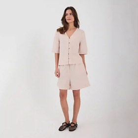 Lineo Shorts Light Rose NORR - bild 3