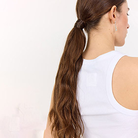 Linne Ribbat Vit LEVETE ROOM - bild 3