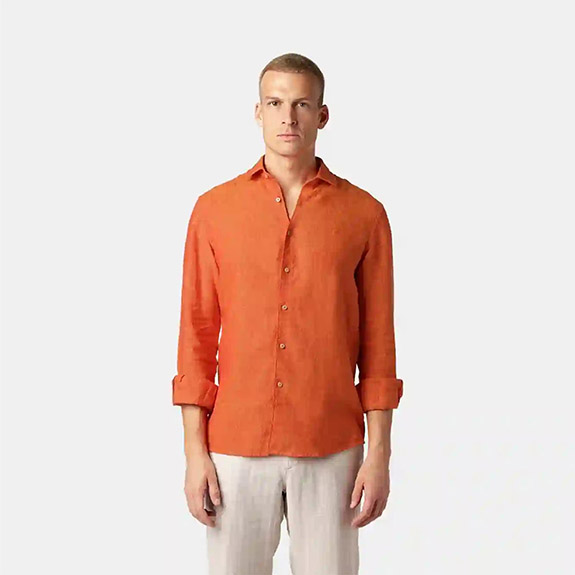 linne-skjorta-orange-less-worries.jpg