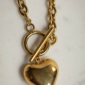 Love Me Halsband Guld PFG STOCKHOLM - bild 3