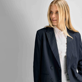 Margaret Blazer Pinstripe Navy URBAN PIONEERS - bild 2