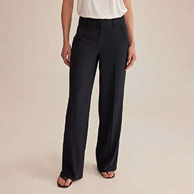 Ingrid Stretch Trousers Blue - bild 1