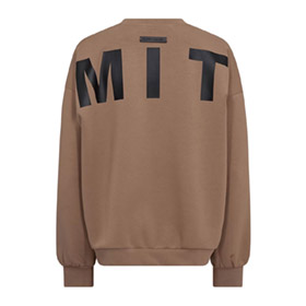 Maxi Split Logo Sweat Walnut HAUTE LAMITE - bild 2