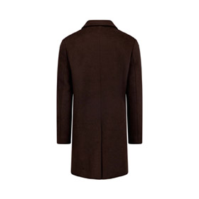 Miles Wool Coat Dark Brown URBAN PIONEERS - bild 3