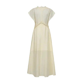 Molly Dress Spets Lemon Icing COPENHAGEN MUSE - bild 2