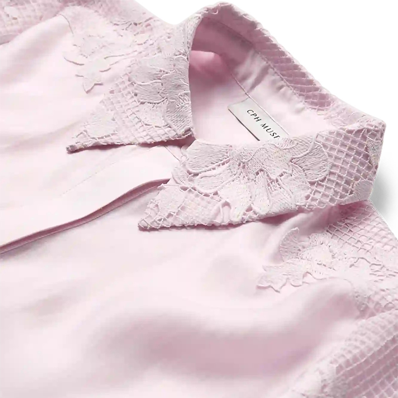 Molly Shirt Spets Ljusrosa COPENHAGEN MUSE - bild 3