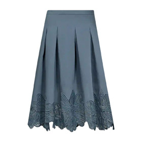 Molly Skirt Appl Blue Mirage COPENHAGEN MUSE - bild 2