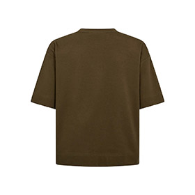 Muse Tee Logo Embriodery Dark Olive COPENHAGEN MUSE - bild 2