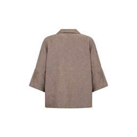 Naja Blouse 53 sandbrun LEVETE ROOM - bild 2