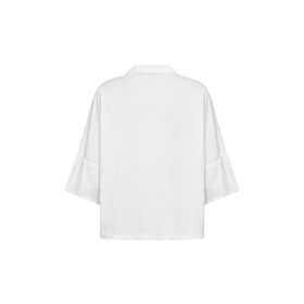 Naja Blouse 53 White LEVETE ROOM - bild 2