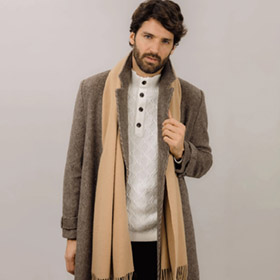 Nello Wool Coat Brown URBAN PIONEERS - bild 2