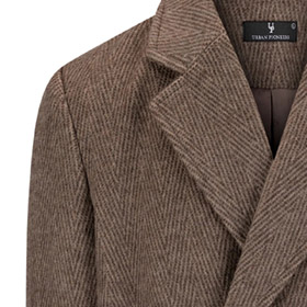 Nello Wool Coat Brown URBAN PIONEERS - bild 4
