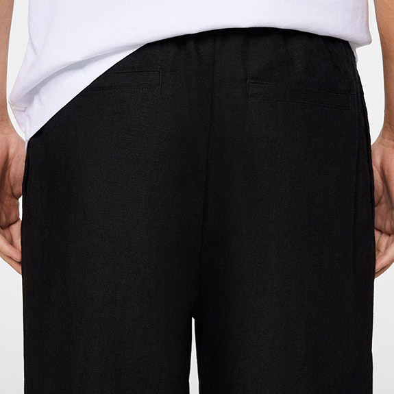 Norah Drape Linen Pants Black J.LINDEBERG - bild 4