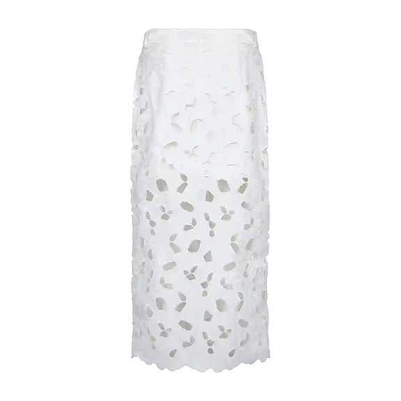 Notra Skirt White COPENHAGEN MUSE - bild 3