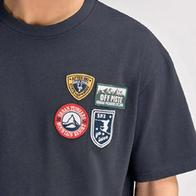 Patches Tee Dark Navy URBAN PIONEERS - bild 2