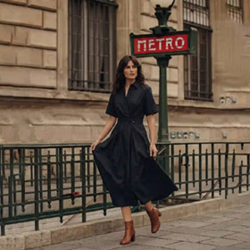 Pia Dress Black LA ROUGE - bild 3