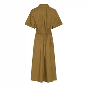 Pia Dress Khaki LA ROUGE - bild 3