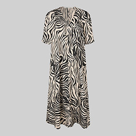 Pranni Dress Black Zebra SECOND FEMALE - bild 3