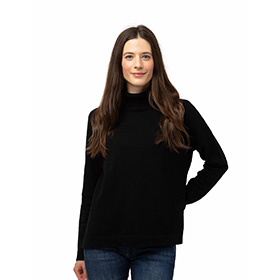 Trja Polo Cashmere Svart - bild 1