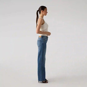 Relaxed Straight Jeans Midstone SABURO - bild 2