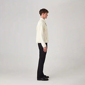RELAXED TRUCKER JACKET ECRU SABURO - bild 2