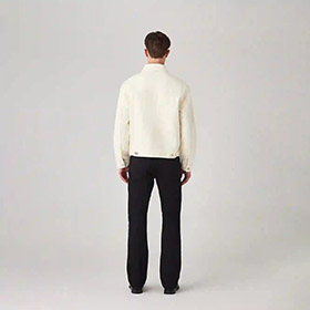RELAXED TRUCKER JACKET ECRU SABURO - bild 3