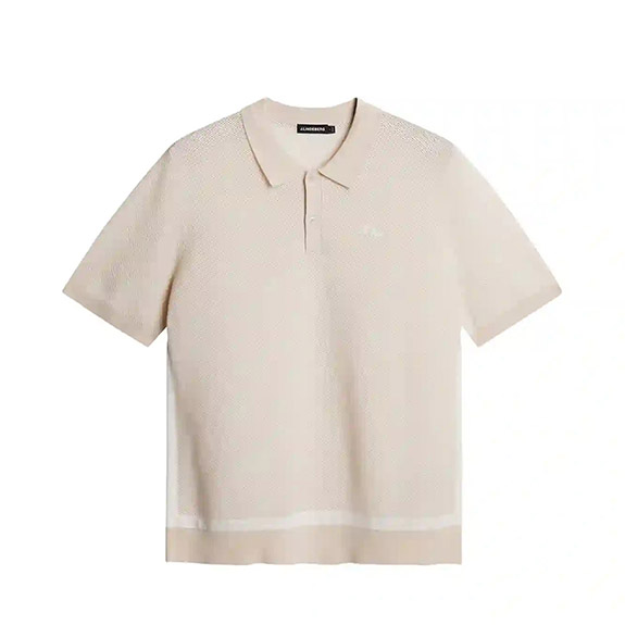 Reymond Strukture Knit Polo Moonbeam J.LINDEBERG - bild 2