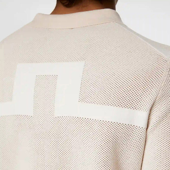Reymond Strukture Knit Polo Moonbeam J.LINDEBERG - bild 5