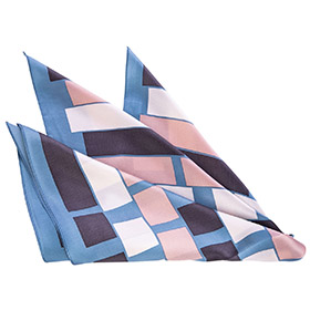 Ringnes Scarf Lgh Blue Multi - bild 1