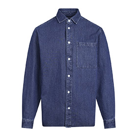 Rocco Denim Shirt Dk Blue URBAN PIONEER - bild 3