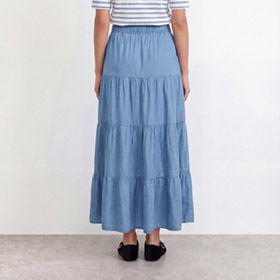 Rora Skirt 4 Blue LEVETE ROOM - bild 2