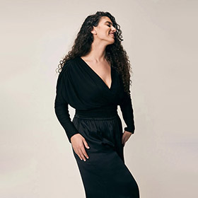 Salvia Top Black VIVEH - bild 2