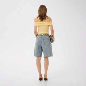 Samera Offshoulder Top Gul GESTUZ - bild 2