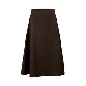 Sandra Maxi Skirt Dk Brown URBAN PIONEERS - bild 1