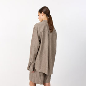 Shirt Naja 20 Sandbrun LEVETE ROOM - bild 3