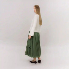 Sicilia Skirt Olive Green URBAN PIONEERS  - bild 2