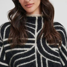 Signe M�nstrad Tr�ja Svart SECOND FEMALE - bild 3