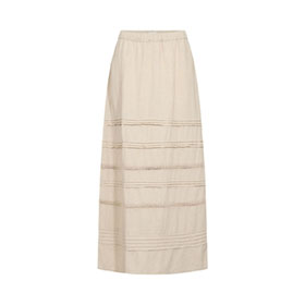 Skirt Naja 64 Beigemelange  LEVETE ROOM - bild 3