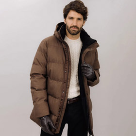 Sterling Padded Parka Brown URBAN PIONEERS - bild 2