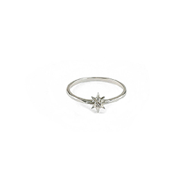 North Star Small Ring Silver - bild 1