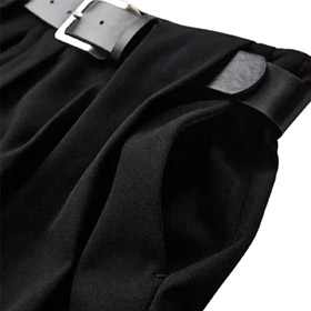 CM Tailor Pants Belt Black COPENHAGEN MUSE - bild 3